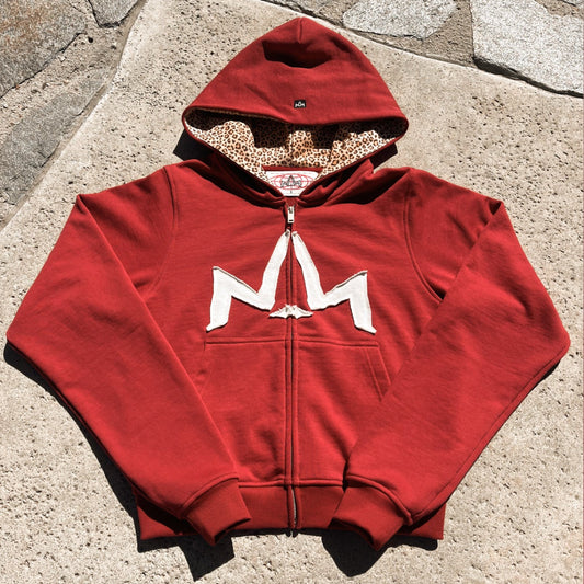 CHEETAH HOOD SWEATSHIRT