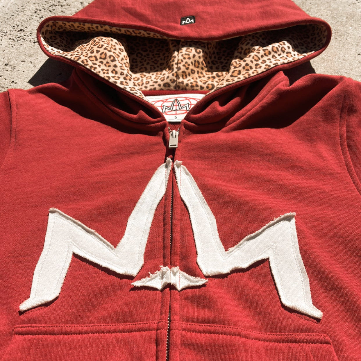 CHEETAH HOOD SWEATSHIRT