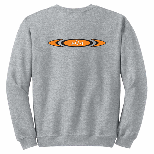 ORANGE CREST SWEATSHIRT